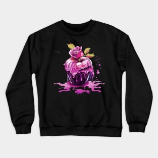 Apple Cupcake Dessert Crewneck Sweatshirt